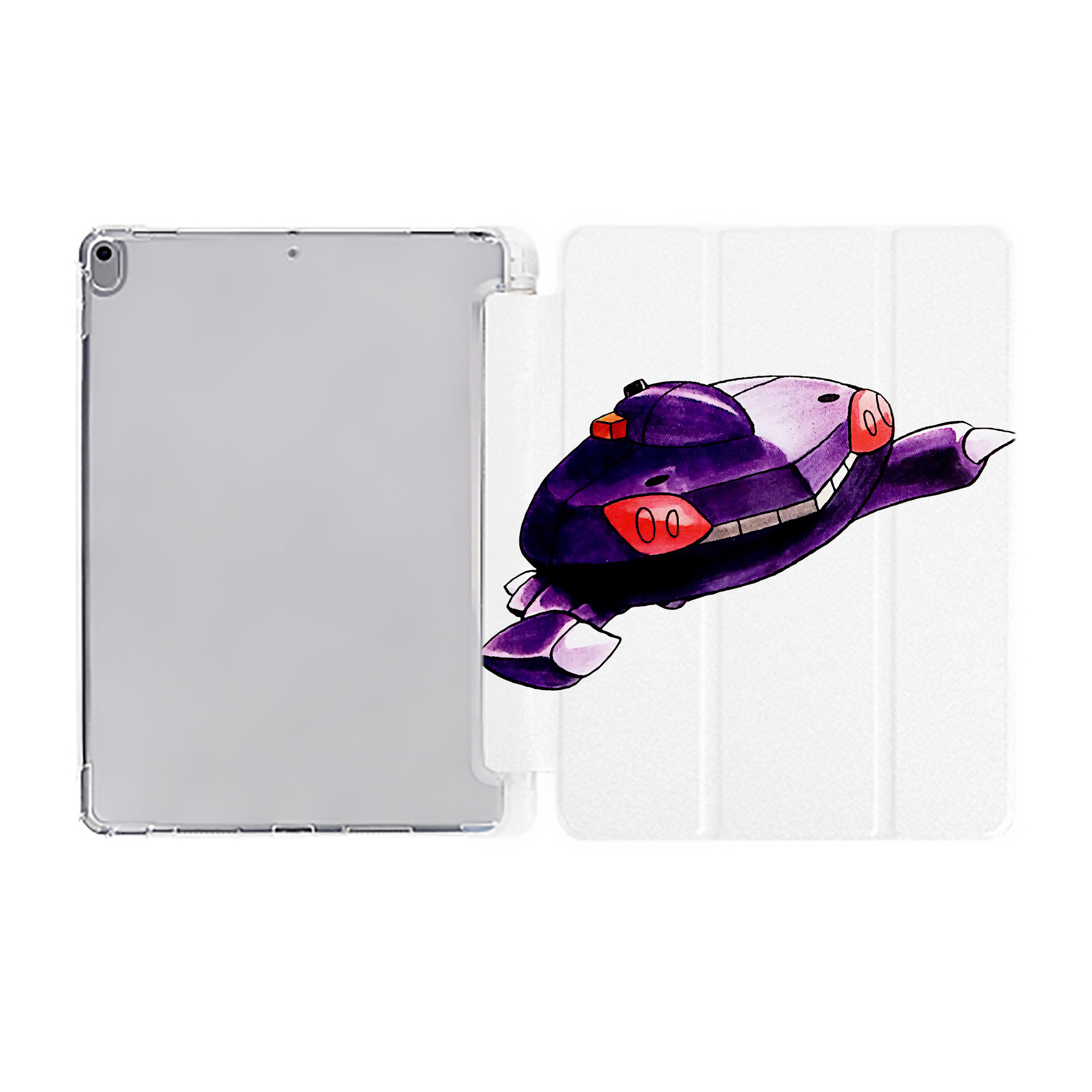 （画像用） ポケットモンスター Pokémon IPad ケース ペン収納付き 三つ折りスタンド PUレザー×シリコン 対応機種9.5/10.5/10.9インチ